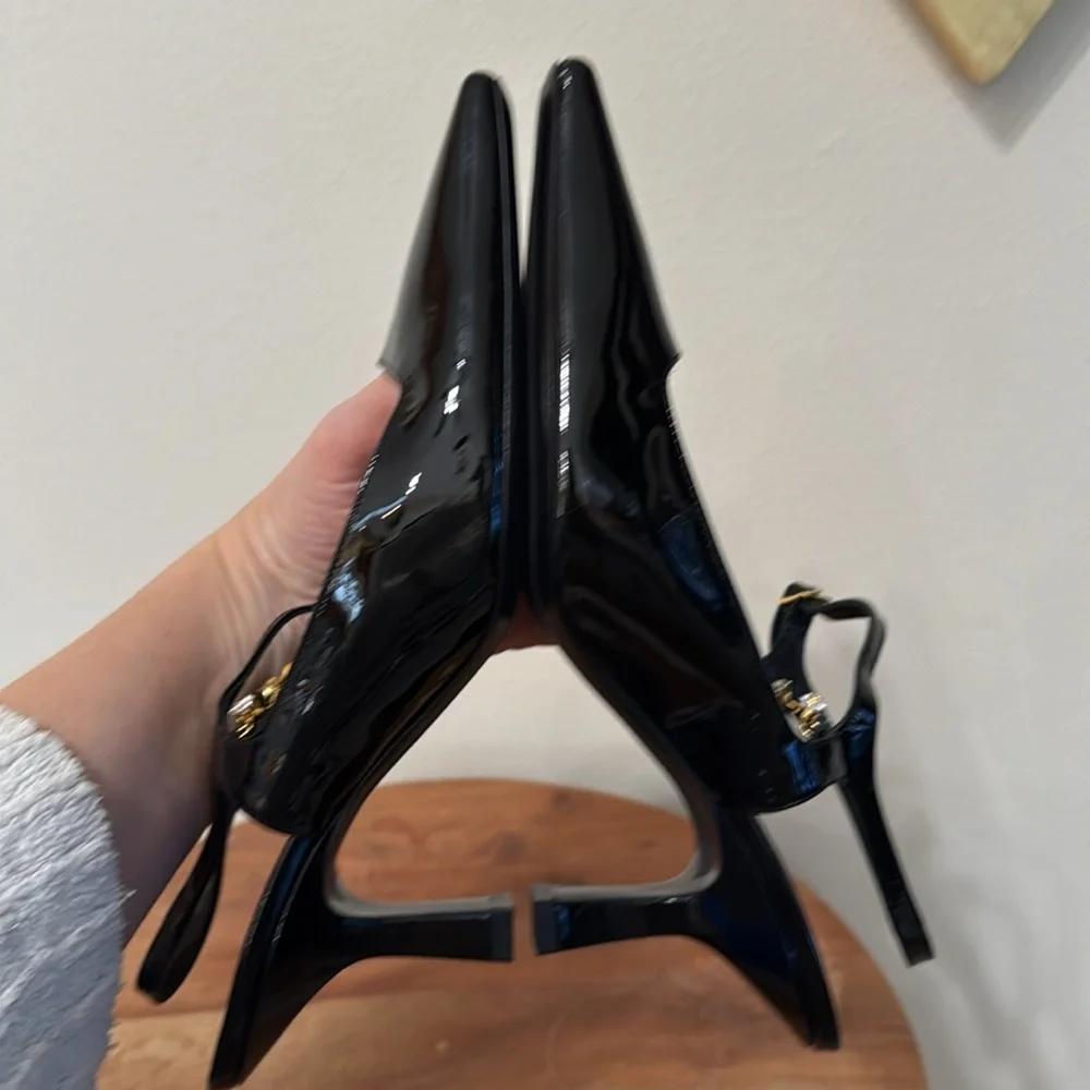 KHAITE Sidney 65mm patent pumps - Picture 8 of 9